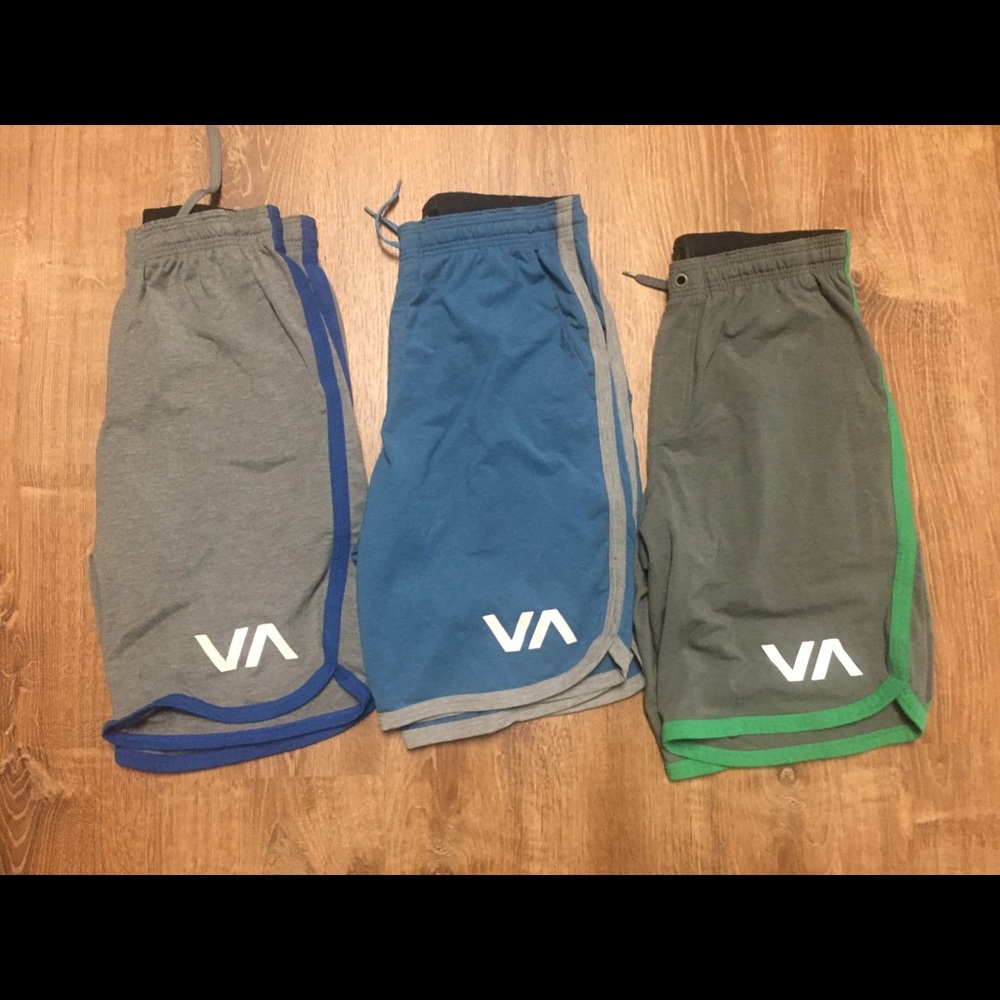 RVCA basketball ball shorts